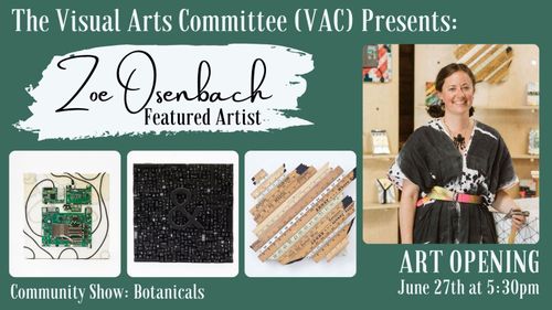 Art Opening: Zoe Osenbach / Botanicals